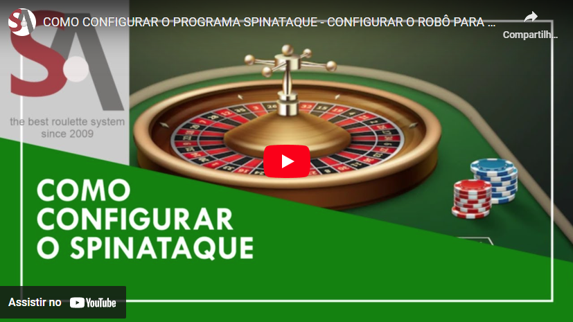 Spinataque blog - Spinataque - Vídeo como configurar o programa