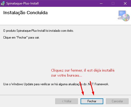 Comment installer Spin Ataque - ÉTAPE 9 - Terminer.